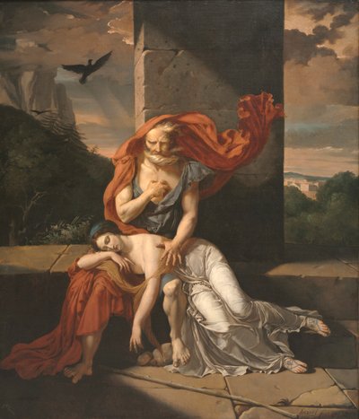 Antigone、1798年。 作： Fulchran Jean Harriet