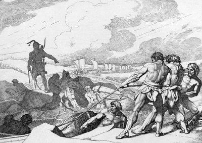 1839年以前のコンスタンティノープルに対するノヴゴロドのオレグキャンペーン 作： Fyodor Antonovich Bruni