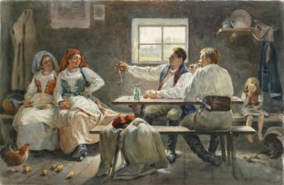 The Seducer（誘惑者）』1903年 作： Fyodor Fyodorovich Buchholz