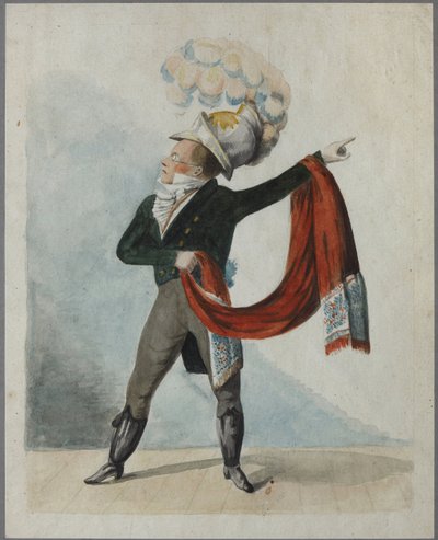 Fyodor Fyodorovich Kokoshkin (1773-1838) par Sotnikov, Fyodor Grigoryevich (19 世紀初頭に活躍)。 紙に水彩、19 世紀の第 1 四半期、A.S. 州立博物館 プーシキン、モスクワ 作： Fyodor Grigoryevich Sotnikov