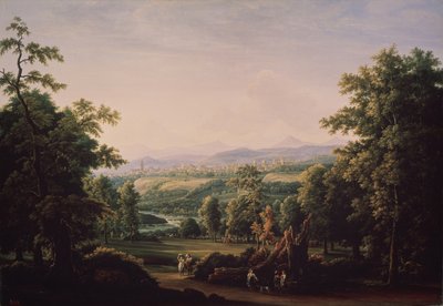 ベルン近郊の風景、1817年 作： Fyodor Mikhailovich Matveyev
