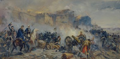 ロシア軍がイズマイール要塞を占領 作： Fyodor Pavlovich Usypenko