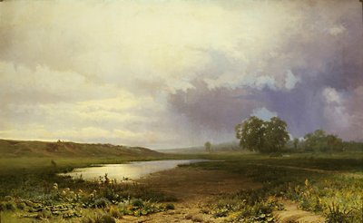 湿った牧草地 作： Fyodor Vasilyev