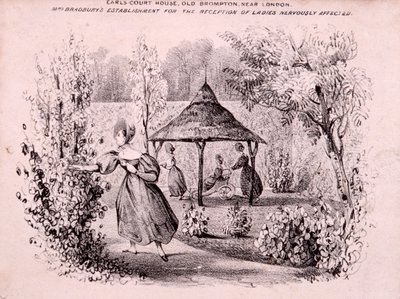 アールズ コート ハウス、ブロンプトン、ロンドン、c1850 作： GE Madeley