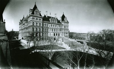 国会議事堂の建物、アルバニー、ニューヨーク 作： G.P. Hall und Sohn