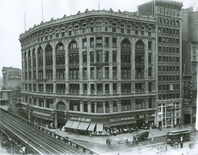 Saks und Companyデパート、ニューヨーク（ゼラチンシルバー写真） 作： G.P. Hall und Sohn