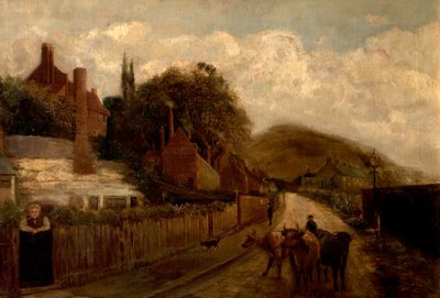 Sneinton Hermitage、ノッティンガム、1887 作： G.S. Stevenson