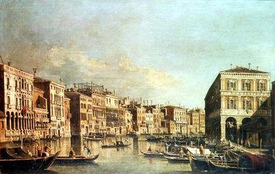 ベニスの大運河 作： G. (Follower of A. Canaletto) Canaletto