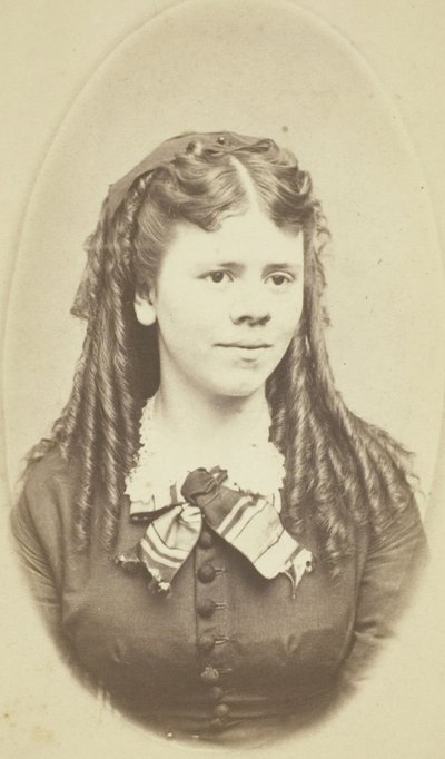無題の女性の肖像、185099。 作： G. C. Gilchrest
