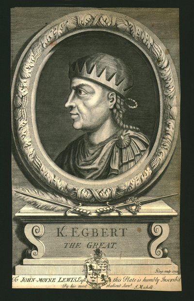 エグバート大王、1732年 作： G King