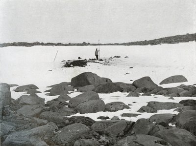 イグルーの外観、1911年、1913年 作： G. Murray Levick