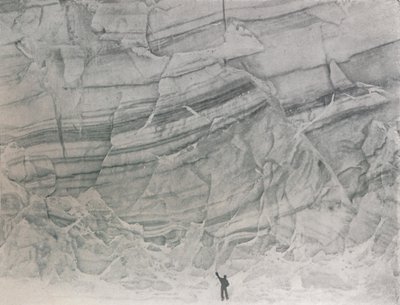 氷の構造、c1911、1913 作： G. Murray Levick