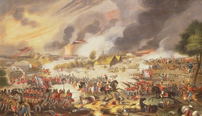 ウォータールーの戦い、1842年1815年6月18日 作： G. Newton