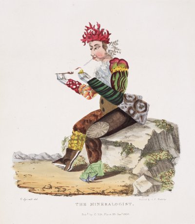 鉱物学者、1820 作： G. Spratt