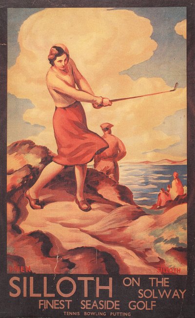 ソルウェイのシロス、LNERの広告、1932年 作： G. Stanislaus Brien