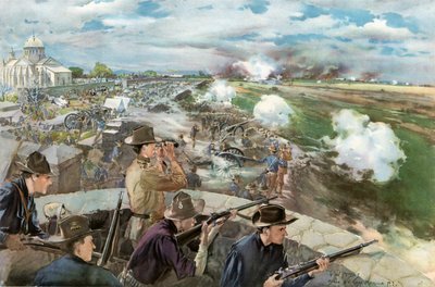 1899年2月10日、カローカンの戦い-中国教会からの眺め 作： G. W. Peters
