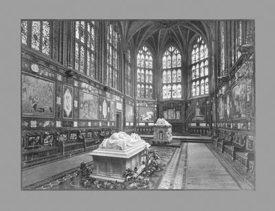 アルバートメモリアルチャペル、ウィンザー、c1900 作： G. W. Wilson and Company