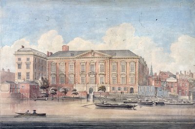 魚屋ホール、ロンドン、1826 作： G Yates