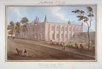 The Philanthropic Society Institution、サザーク、ロンドン、1825 作： G Yates