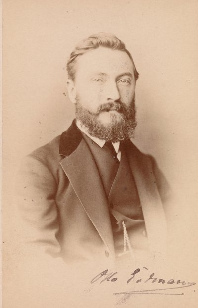 [オットー ヴィルヘルム エドゥアルド エルドマン]、1860 年代。 作： G. and A. Overbeck