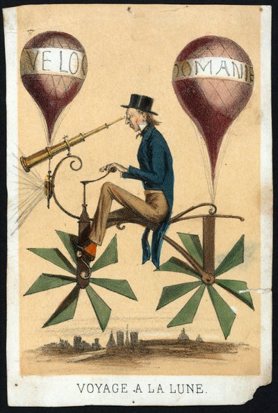 月への旅 作： Gabriel (1838 1910) Gostiaux