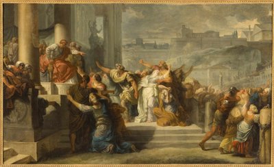 バージニーの死、1759年。 作： Gabriel Francois Doyen