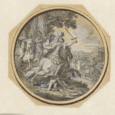 戦闘シーン 作： Gabriel Francois Louis Debrie