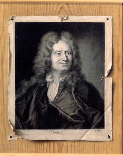 ニコラ・ボワローの肖像（1636-1711） 作： Gabriel Gresly