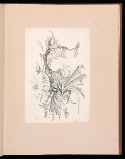バウンドプリント（フランス）、1699〜 1769年 作： Gabriel Huquier
