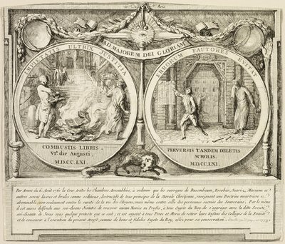 イエズス会の追放 作： Gabriel Jacques de Saint Aubin