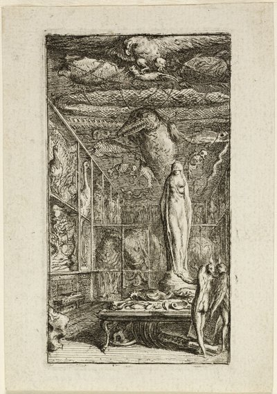 Almanach Historico-Physiqueの口絵 作： Gabriel Jacques de Saint Aubin