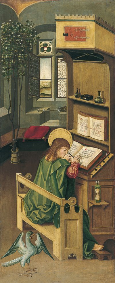 聖ヨハネ福音伝道者、1478 作： Gabriel Mälesskircher