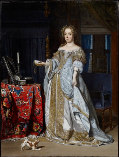 女性の肖像 作： Gabriel Metsu