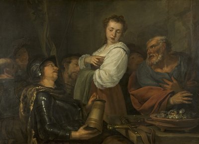 聖ペテロの否認 作： Gabriel Metsu