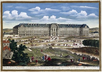 マルス病院またはアンヴァリッド病院 作： Gabriel Perelle