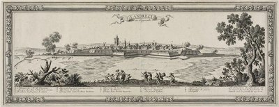 Landrecy en Heynault、1631年 作： Gabriel Perelle