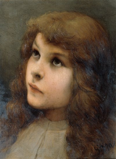 スタディヘッド 作： Gabriel von Max