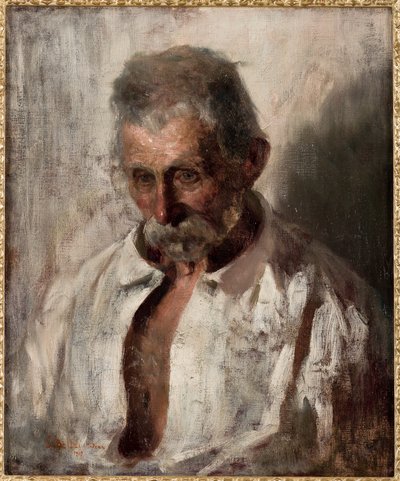 老人の肖像 作： Gaetano Bellei