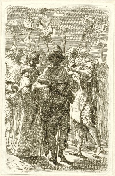 巡礼者 作： Gaetano Gandolfi