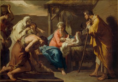 羊飼いの崇拝、1798年以降 作： Gaetano Gandolfi