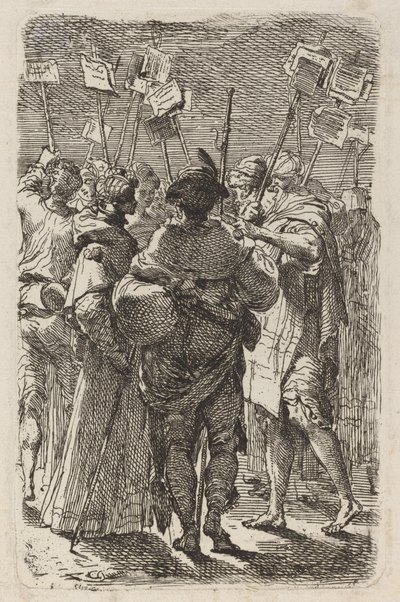 巡礼者 作： Gaetano Gandolfi