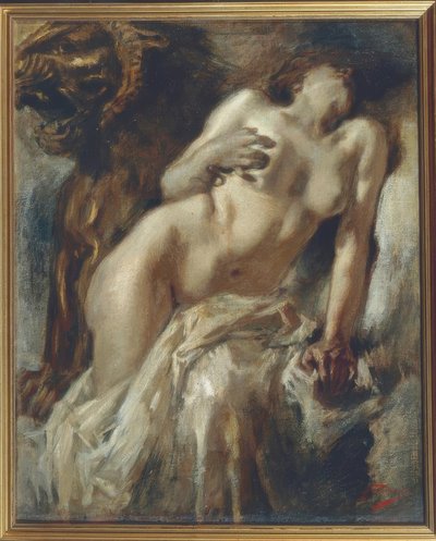 クレオパトラ、1888年、 作： Gaetano Previati