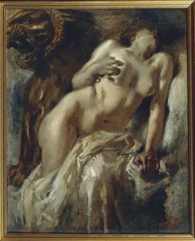 クレオパトラ（ガエタノ・プレヴィアーティ作 作： Gaetano Previati