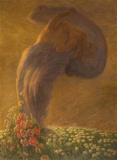 夢 ザ・ドリーム、1912年。 作： Gaetano Previati
