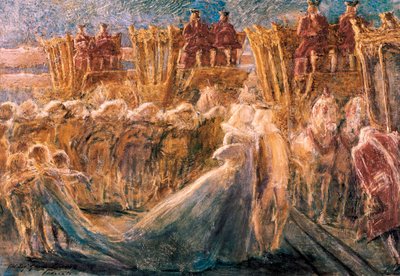 サンキング 作： Gaetano Previati