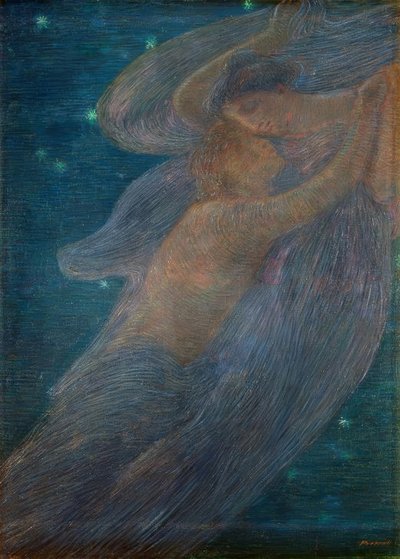 夜 作： Gaetano Previati