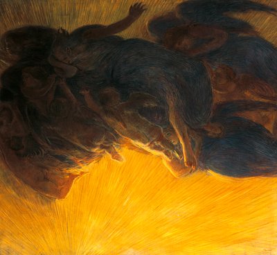 光の創造 作： Gaetano Previati