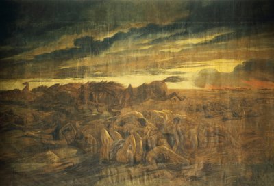 戦争の恐怖 作： Gaetano Previati