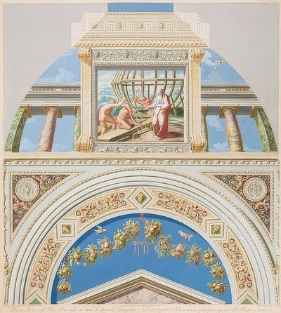 箱造りのベゼルとアーチ型のフィールド。 1774 作： Gaetano Savorelli