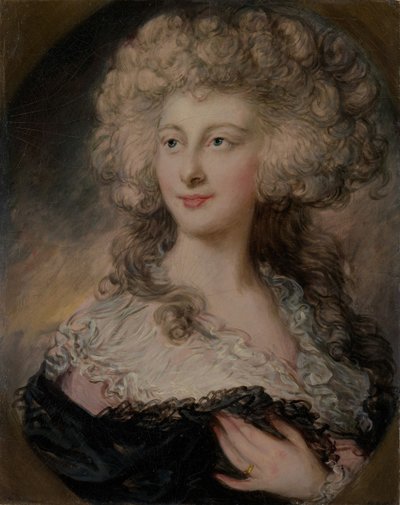 アン・エリザベス・チョムリー1769-1788、後にマルグレイヴ夫人。 作： Gainsborough Dupont